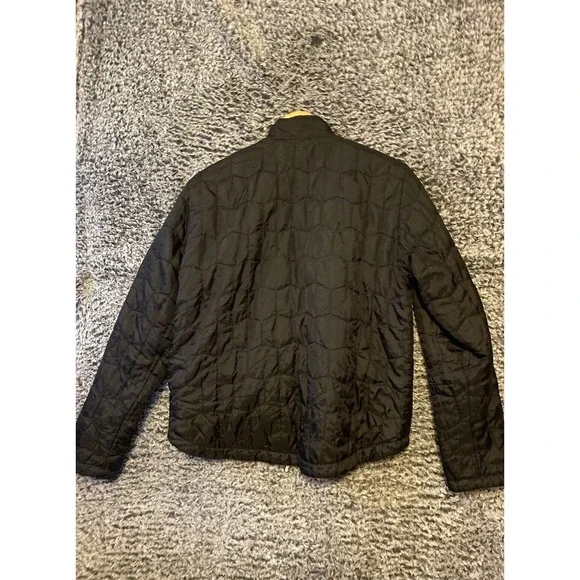 Jockey Convertible Fleece Lined Quilted Jacket Black Size M Soft and Cozy - Picture 6 of 14